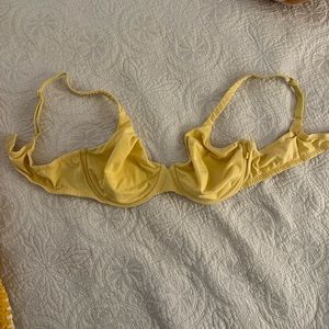 Vintage Yellow Victoria secret bra